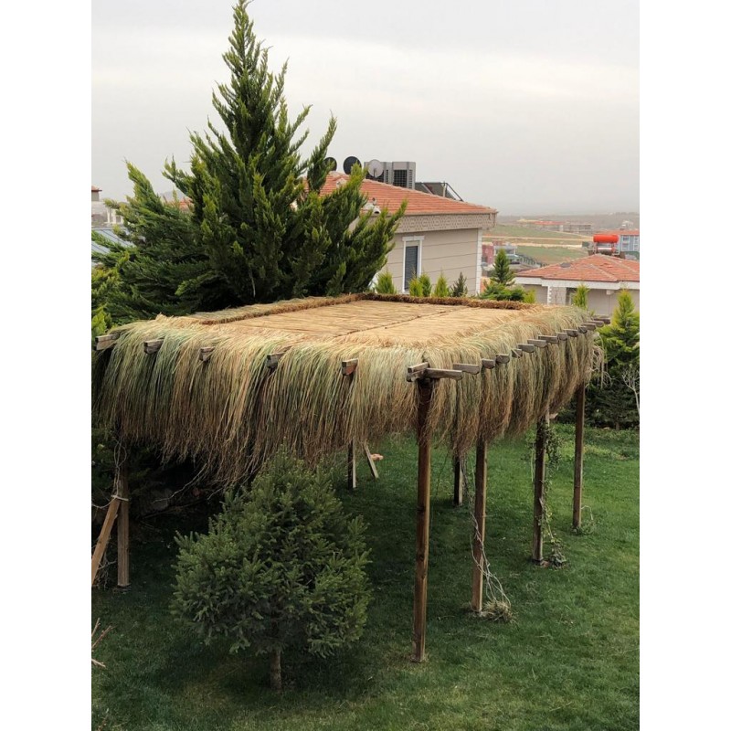 Doğal Püskül Otu - Saçak Otu - 110cm x 2m Doğal Püskül Otu - Saçak Otu - 110cm x 2m
