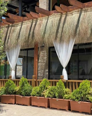 Doğal Püskül Otu - Saçak Otu - 110cm x 3m