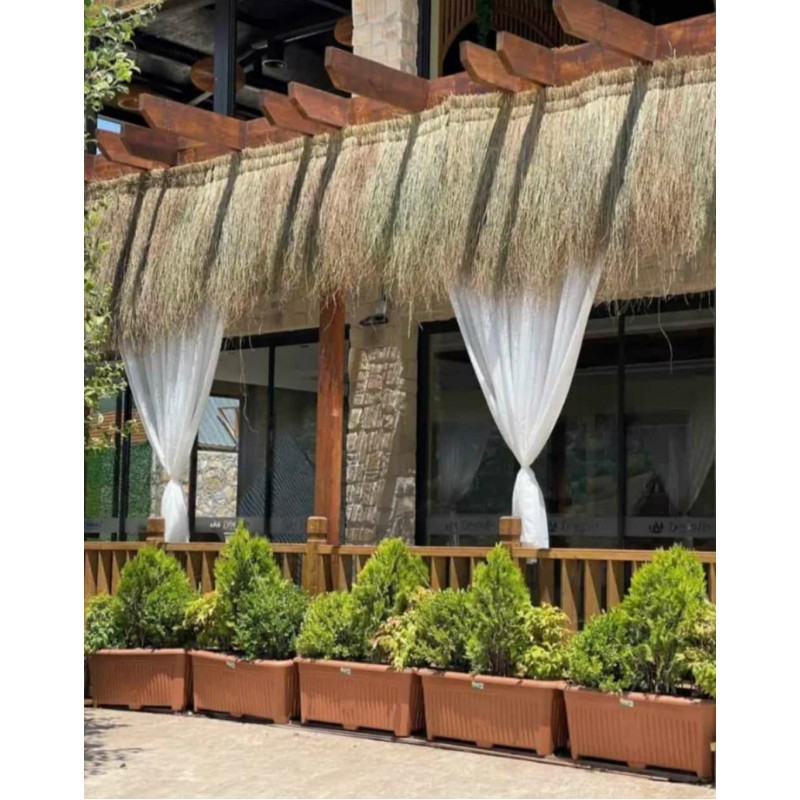 Doğal Püskül Otu - Saçak Otu - 110cm x 3m Doğal Püskül Otu - Saçak Otu - 110cm x 3m