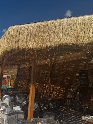 Doğal Püskül Otu - Saçak Otu - 50cm x 300cm Şeritli Doğal Püskül Otu - Saçak Otu - 50cm x 300cm Şeritli