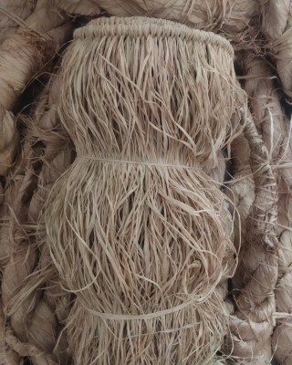 Doğal Püskül Otu - Saçak Otu - 75cm x 3m El Dokuması