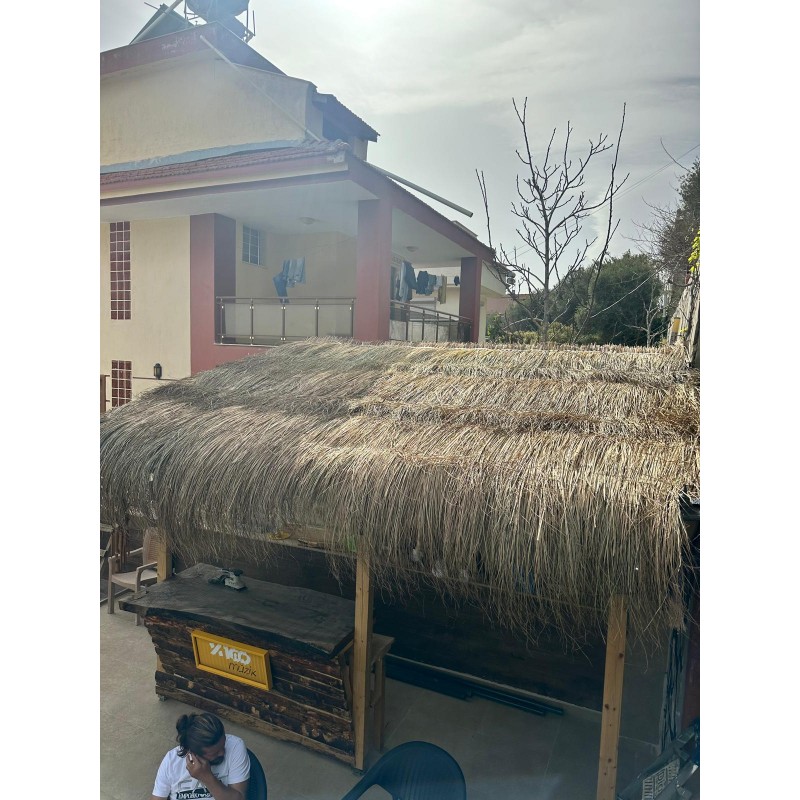 Doğal Püskül Otu - Saçak Otu - 110cm x 2m Doğal Püskül Otu - Saçak Otu - 110cm x 2m