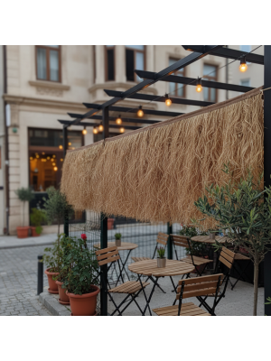 Doğal Püskül Otu - Saçak Otu - 75cm x 200cm Şeritli Doğal Püskül Otu - Saçak Otu - 75cm x 200cm Şeritli