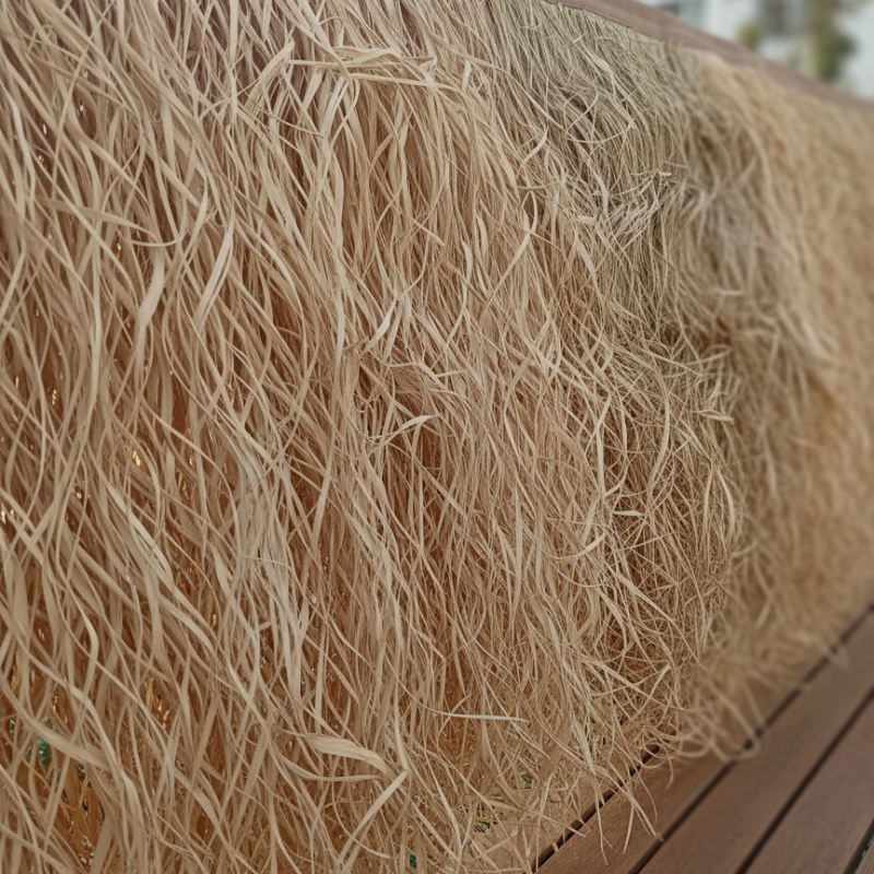 Doğal Püskül Otu - Saçak Otu - 50cm x 200cm Şeritli Doğal Püskül Otu - Saçak Otu - 50cm x 200cm Şeritli