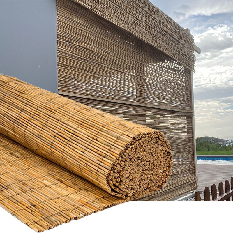 Büyük Boy Doğal Hasır Kamış Çit 2.5m x 3m Büyük Boy Doğal Hasır Kamış Çit 2.5m x 3m