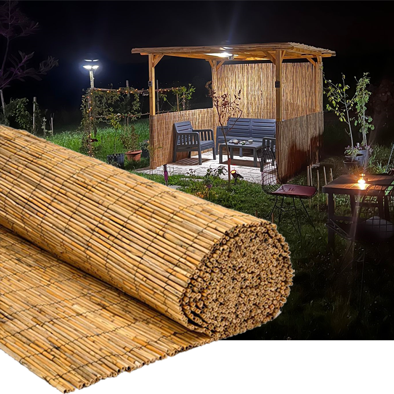 Büyük Boy Doğal Hasır Kamış Çit 3m x 3m Büyük Boy Doğal Hasır Kamış Çit 3m x 3m