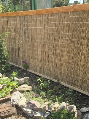 Özel Boy Doğal Hasır Kamış Çit 120cm x 6m - Özel Üretim Özel Boy Doğal Hasır Kamış Çit 120cm x 6m - Özel Üretim