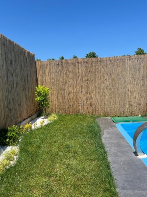 Özel Boy Doğal Hasır Kamış Çit 2m x 7m - Özel Üretim Özel Boy Doğal Hasır Kamış Çit 2m x 7m - Özel Üretim